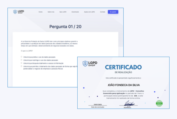 Certificado LGPD