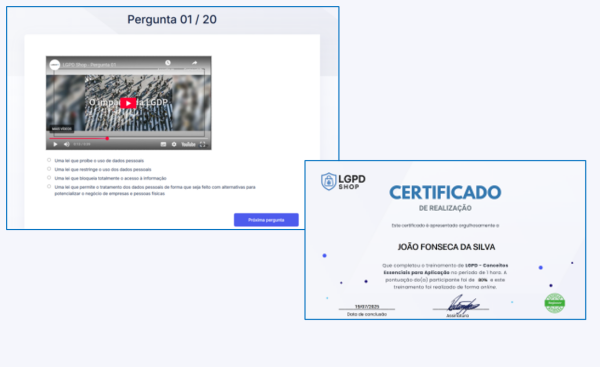 Certificado LGPD